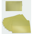 Folding Metallic Gold Foil Gift Card (3 1/2"x2 1/4")